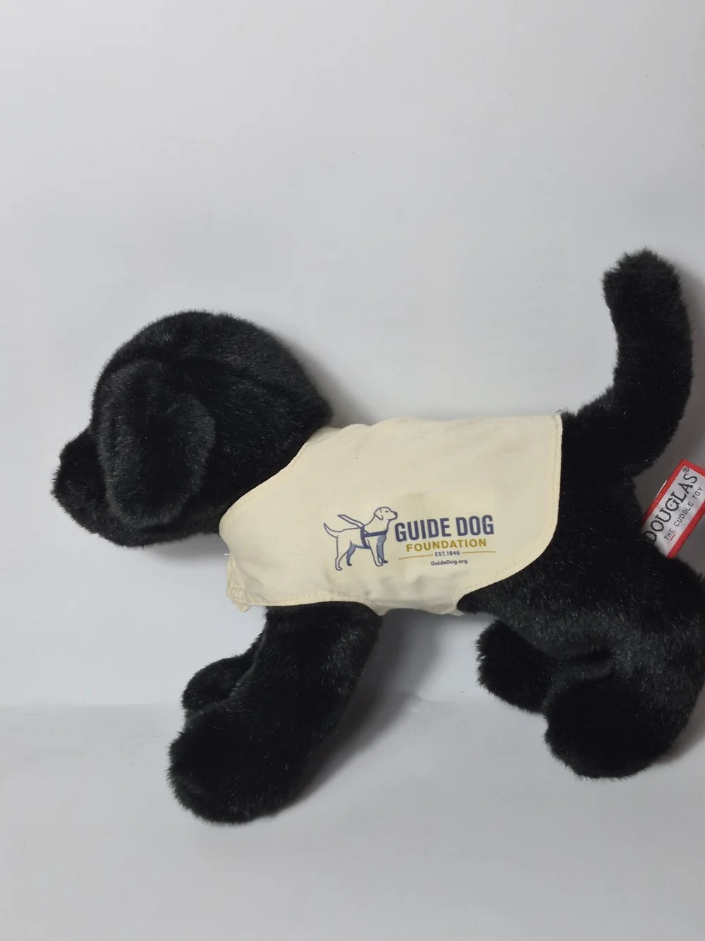 Douglas Cuddle Toys Black Lab 10